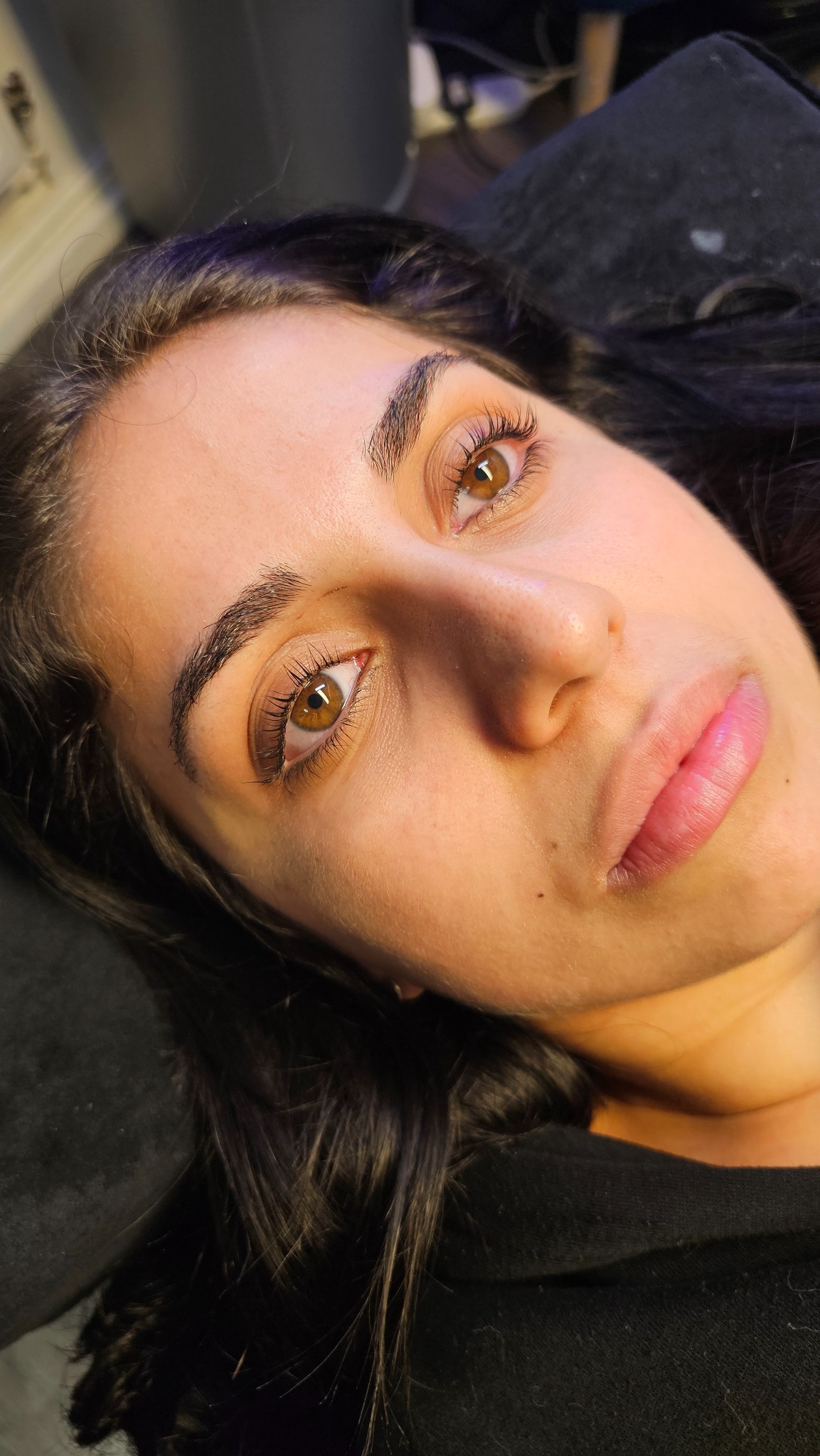 Classic eyelash extension result